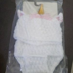 Cloud island hat n diaper cover brand new